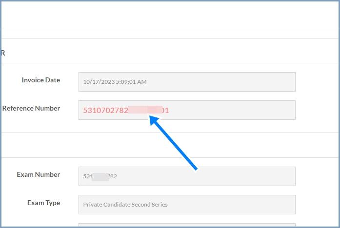 waec certificate transfer invoice number