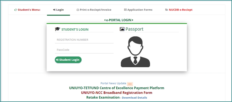 UNIUYO Post-UTME login